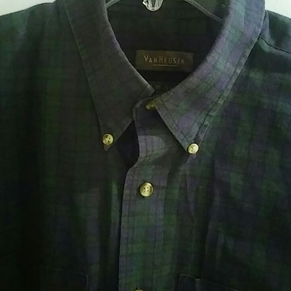 Van Heusen Plaid Shirt